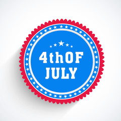 4th of July, American Independence Day Background.