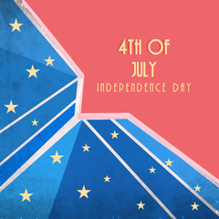 4th of July, American Independence Day Background.