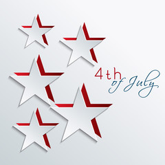 Obraz premium 4th of July, American Independence Day Background.
