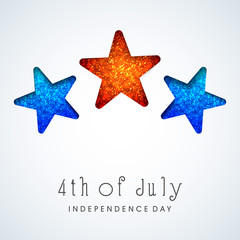 4th of July, American Independence Day Background.