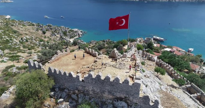 "Kaş- Kalek&ouml;y" boat tour of the pearl of the Mediterranean   Kalekoy/kas/Antalya