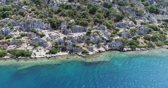 "Kaş- Kalek&ouml;y" boat tour of the pearl of the Mediterranean   Kalekoy/kas/Antalya