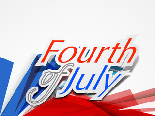 4th of July, American Independence Day Concept.