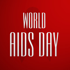 Poster or banner for World Aids Day concept.