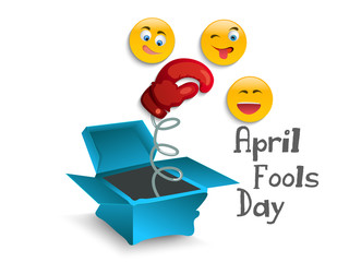 April Fools Day Concept.