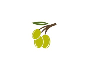 Olive oil icon vector illustation design template