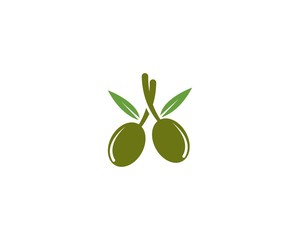 Fototapeta na wymiar Olive oil icon vector illustation design template