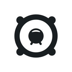 Fototapeta premium speaker vector icon