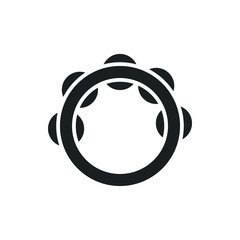 tambourine vector icon