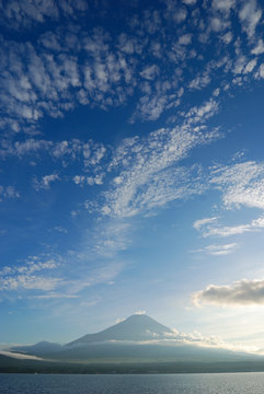 Fuji and the blue sky photo of summer