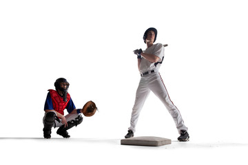 Obraz premium Baseball isolated on white