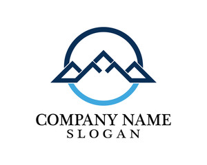 Mountain Logo Business Template Vector