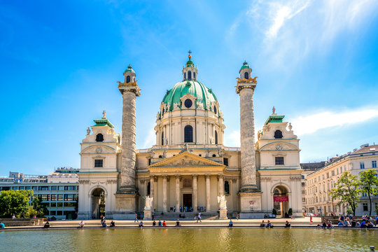 Karlskirche, Wien, Österreich 