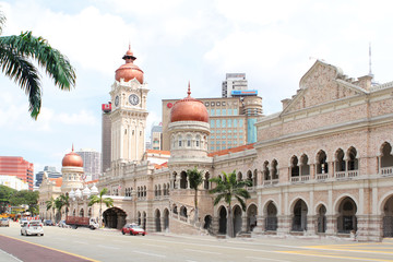 KUALA LUMPUR, MALAYSIA, JANUARY 2017: Merdeka Square is a historic landmark