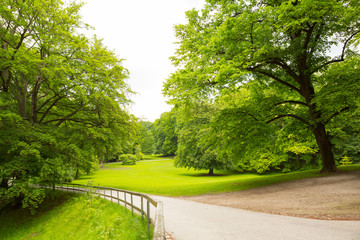 Maximilian Garden in Munich Germany