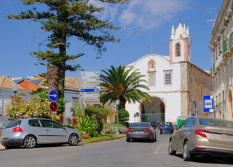 Fototapeta na wymiar Mary Ajuda and St Paul Church, Tavira, Algarve, Portugal.