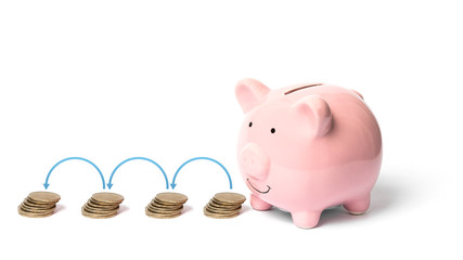 Piggy Bank, concept of savings