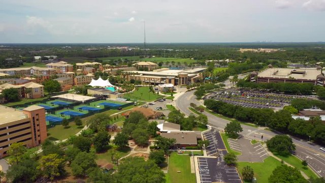 Aerial tour University of Central Florida USA
