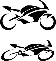 Sport Motorcycle Abstract