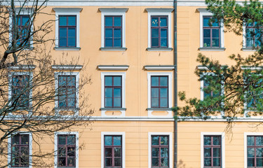 Facade of an Old Building