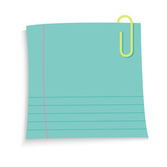 Sticky paper notes, vector illustration