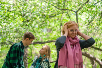 mom wants a break from the noise