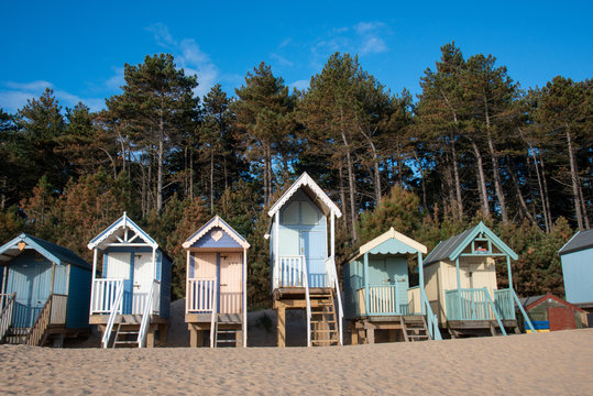 Beach Huts in Norfolk