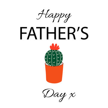 Happy Father&rsquo;s Day greeting vector card