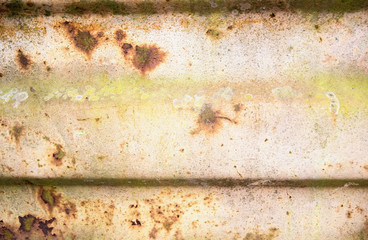 texture background metal orange old wall with rust