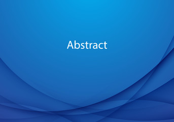 Abstract blue background, modern vector design