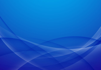 Abstract blue background, modern vector design