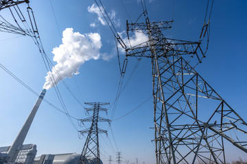 High voltage pole