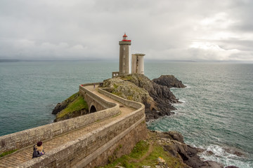 Fototapeta na wymiar Petit Minou Lighthouse