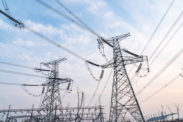 High voltage pole
