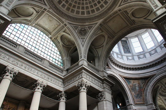 in the panth&eacute;on in paris (france)