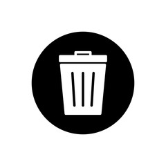 Trash icon. trash can icon. Delete icon vector