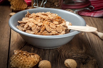 Bowl of cereals.