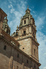 Fototapeta na wymiar Church of the Holy Spirit and belfry at Salamanca