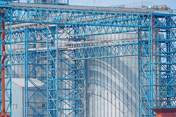Grain terminal - transshipment complex
