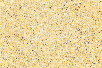 Sandy beach, background. Close-up. Space for text.