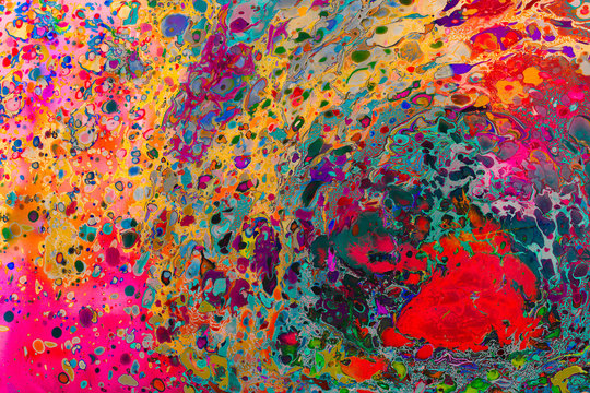 Abstract marbling art patterns  as colorful background