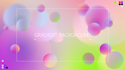 Trendy space design for background