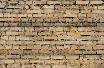 Old brick wall texture background 