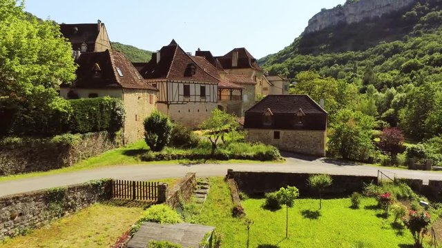 Autoire village in the Dordoigne France