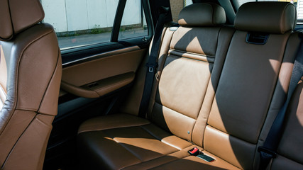 Car interior - rear seats
