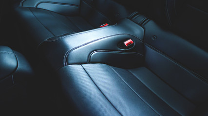 Car interior - rear seats
