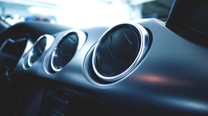Car interior - air vents