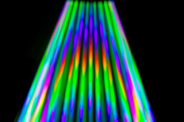 Futuristic Science Fiction Rainbow Holographic Background Compact Disc
