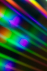 Futuristic Science Fiction Rainbow Holographic Background Compact Disc