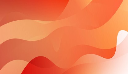 Wave Abstract Background. For Design Flyer, Banner, Landing Page. Vector Illustration with Color Gradient.